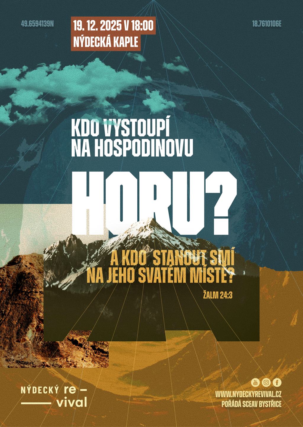 Revival Nýdek - Měsíční křesťanské setkání v Bystřici pod Slezsko, SCEAV, Chvály a Worship